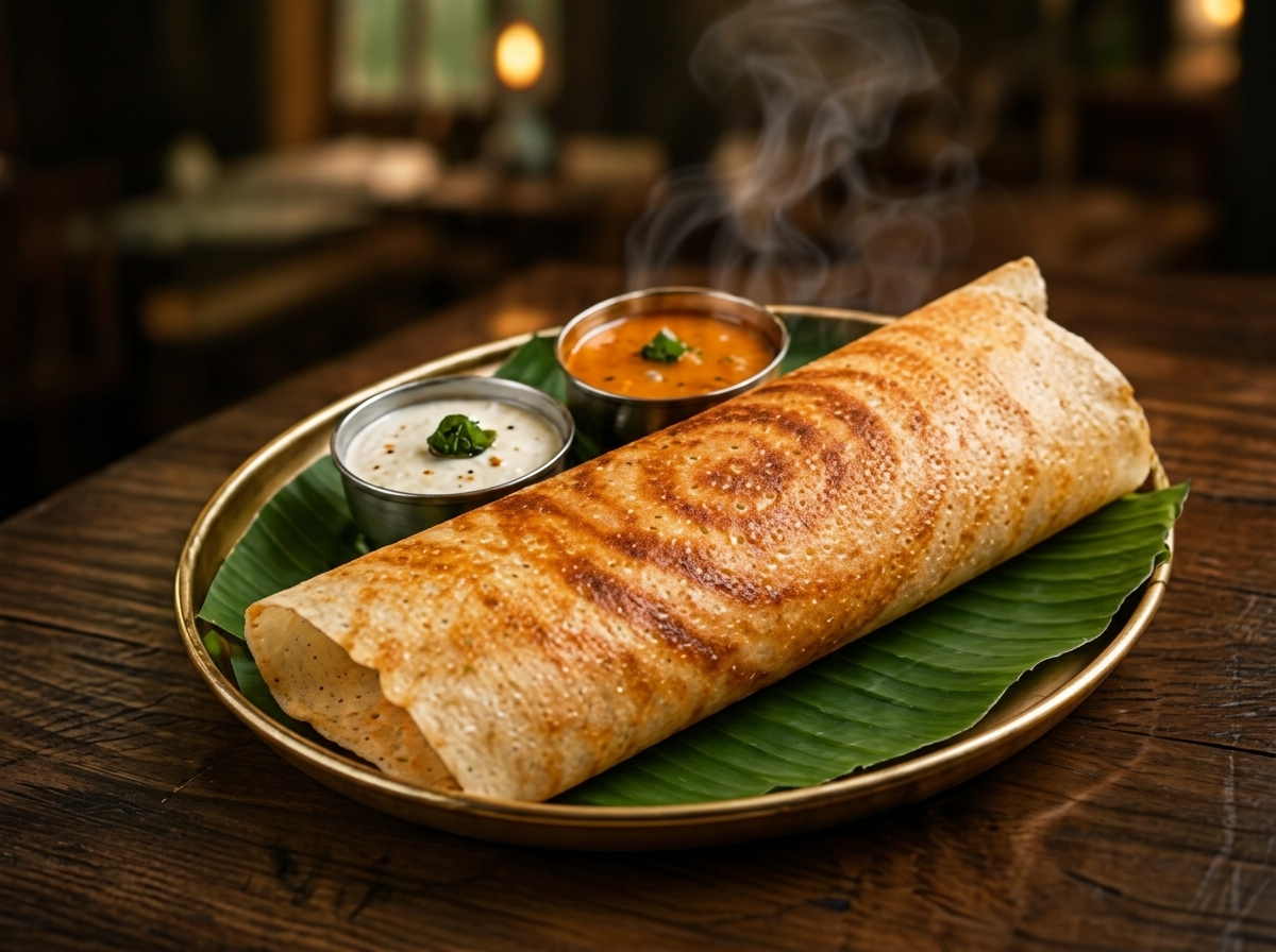 Authentic Andhra Dosa Platter